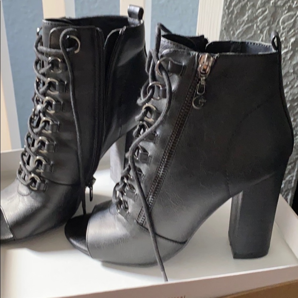 G By Guess Open Toe Booties - image 3